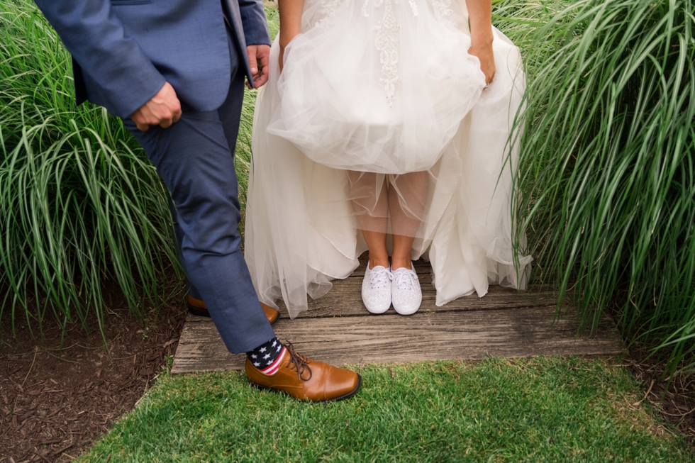 bride and groom Chesapeake Bay Beach Club sunset photos