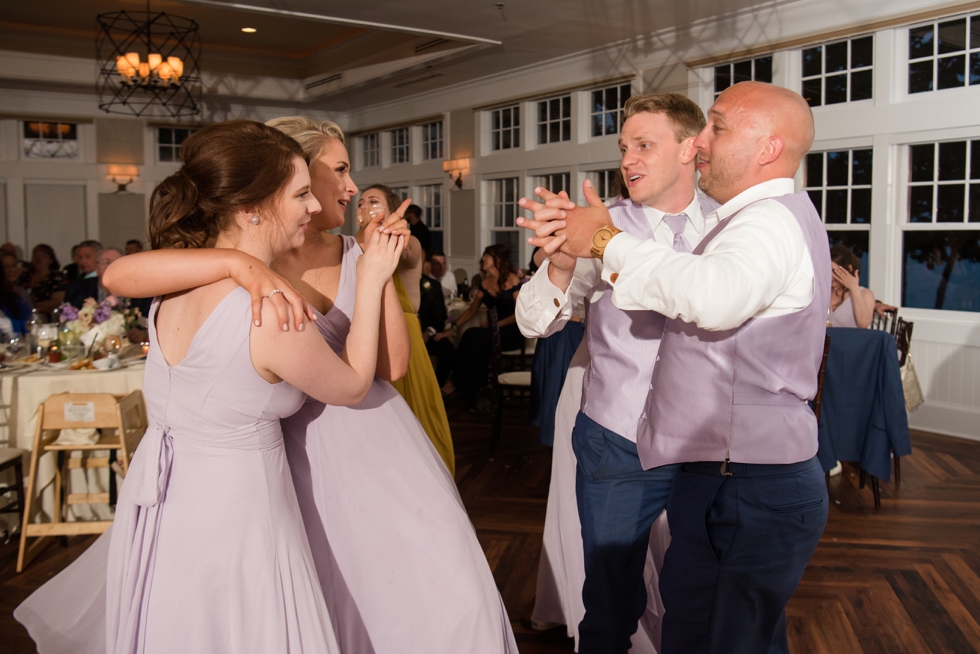 Chesapeake Bay Beach Club Sunset ballroom wedding reception dance party