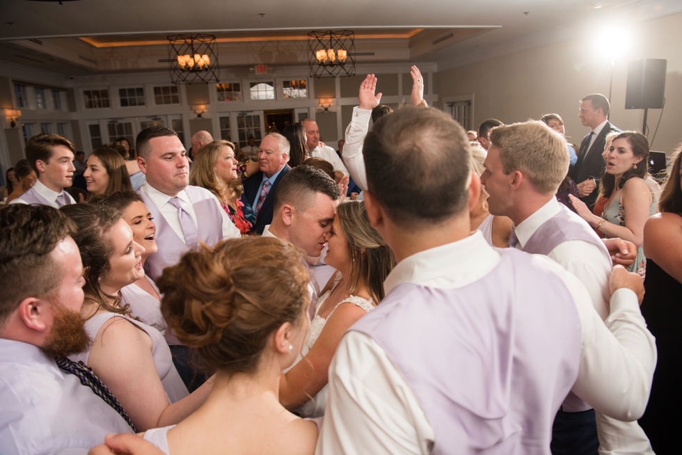 Chesapeake Bay Beach Club Sunset ballroom wedding reception dance party