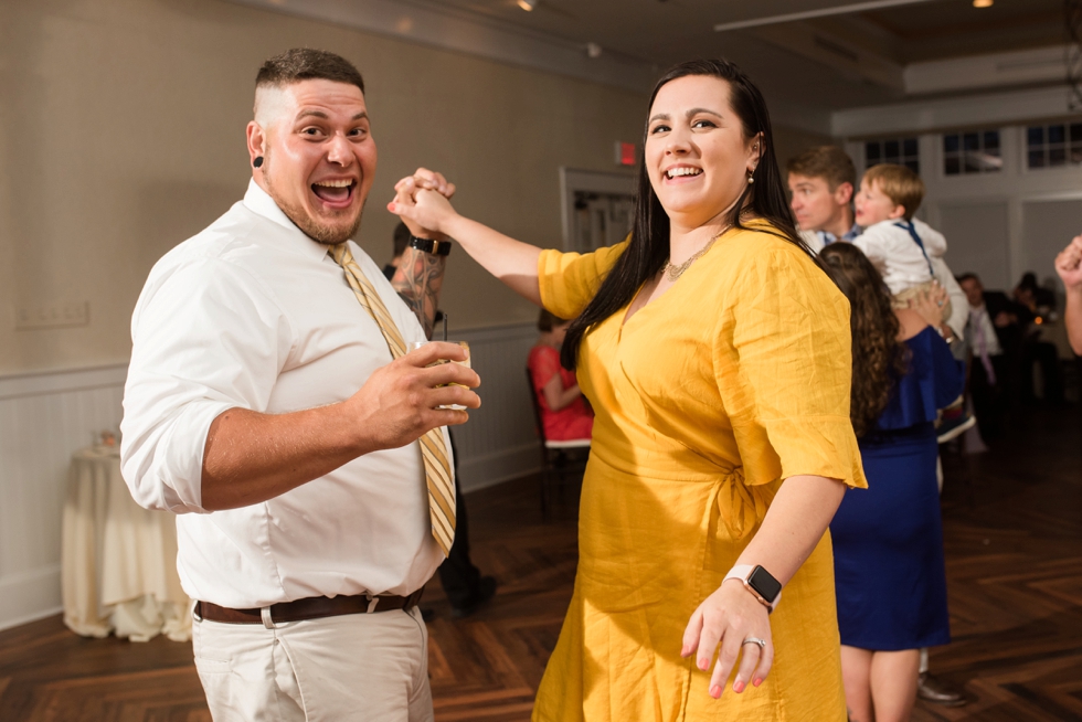 Chesapeake Bay Beach Club Sunset ballroom wedding reception dance party