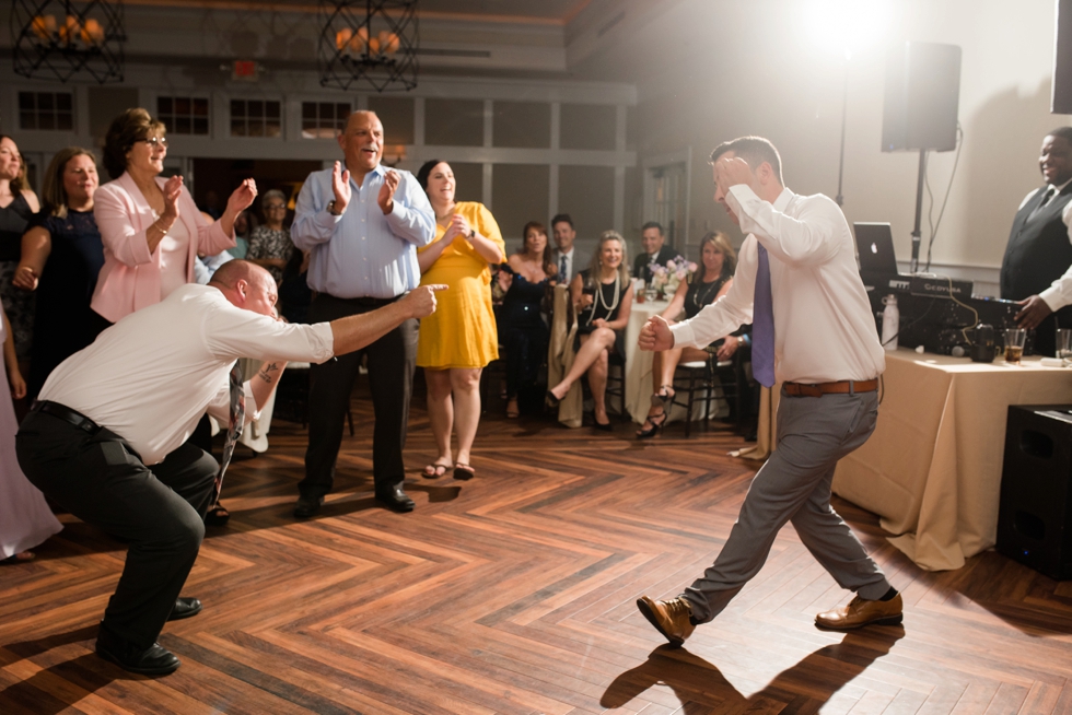 Chesapeake Bay Beach Club Sunset ballroom wedding reception dance party