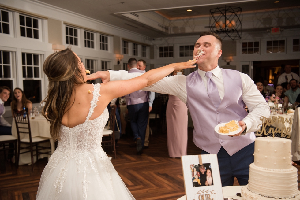 Chesapeake Bay Beach Club Sunset ballroom wedding Cakes by Krissy