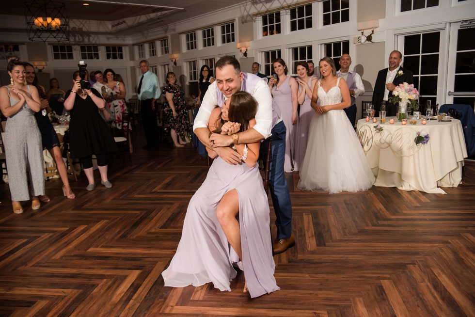 Chesapeake Bay Beach Club Sunset ballroom wedding reception dance party