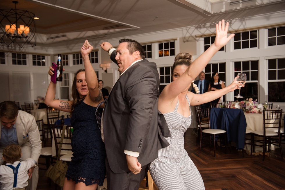 Chesapeake Bay Beach Club Sunset ballroom wedding reception dance party