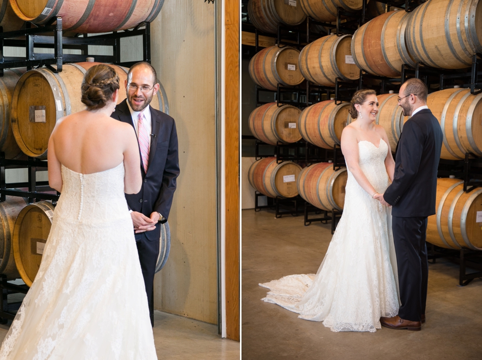 District Winery first look in the barrel room