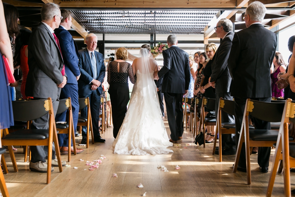 J Morris Flowers Indoor ceremony chuppah