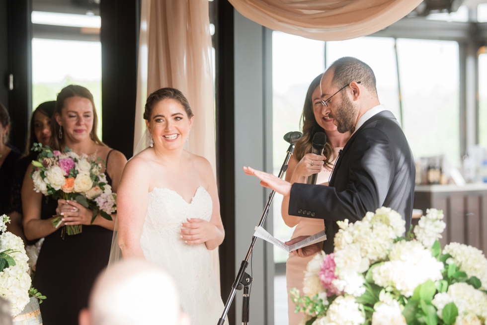 District Winery indoor ceremony