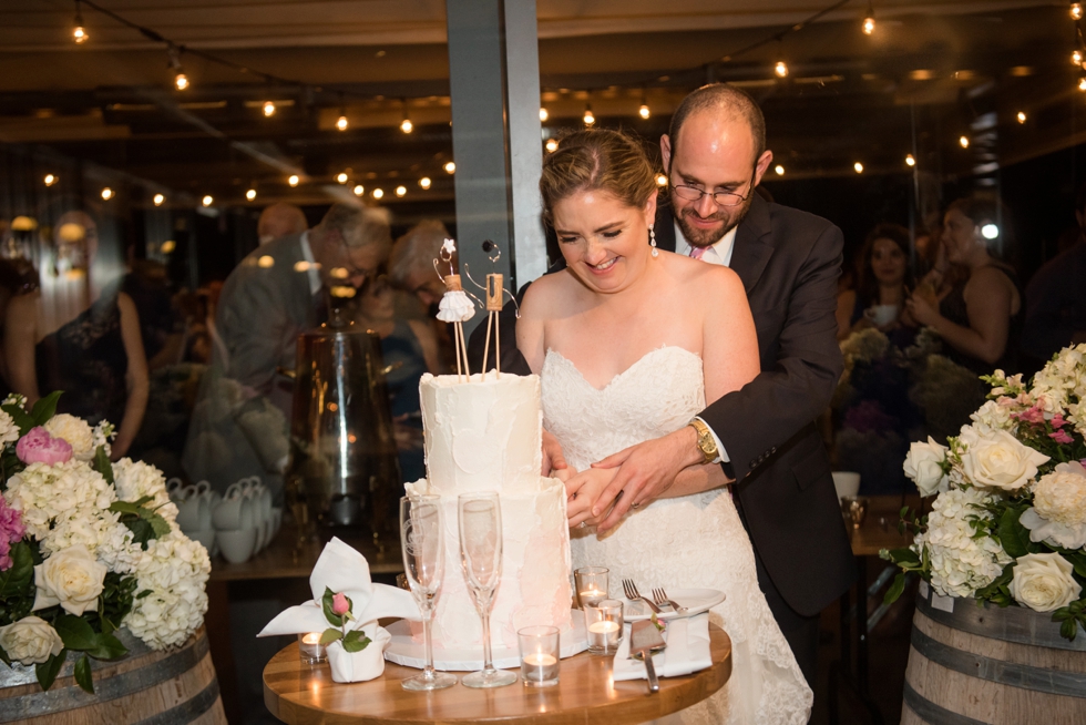 Buttercream Bakeshop wedding cake District Winery