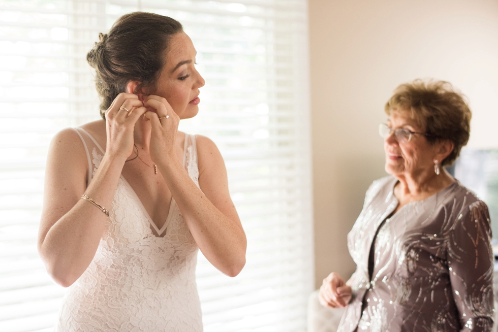 Annapolis waterfront Hotel wedding prep