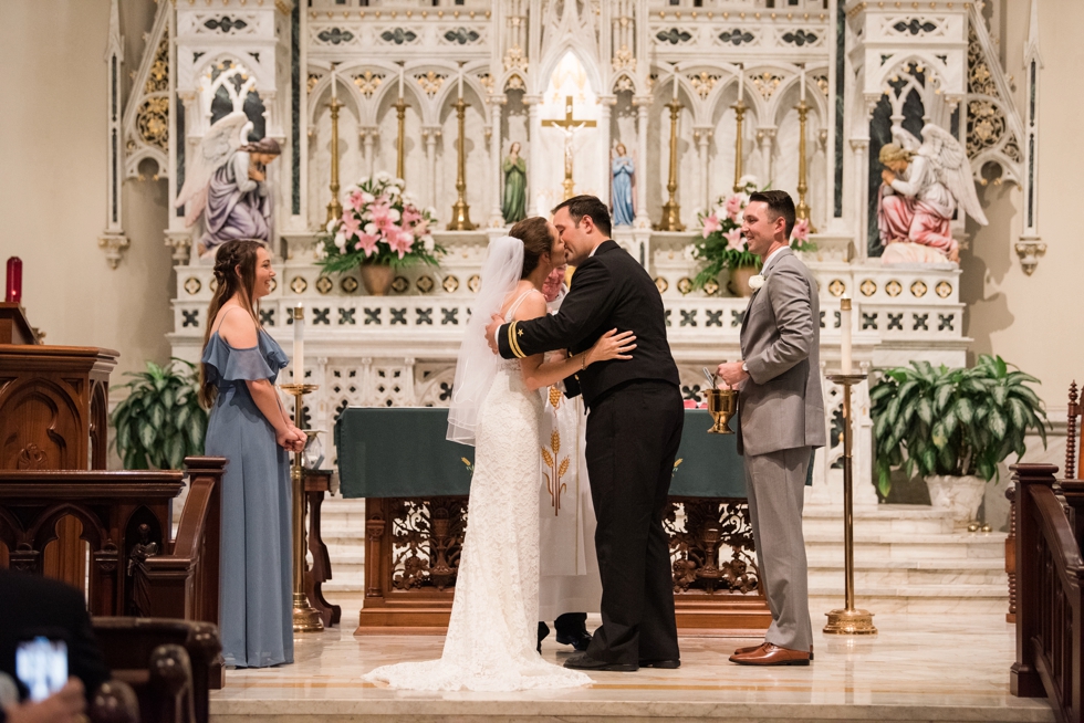 St Marys Annapolis wedding ceremony