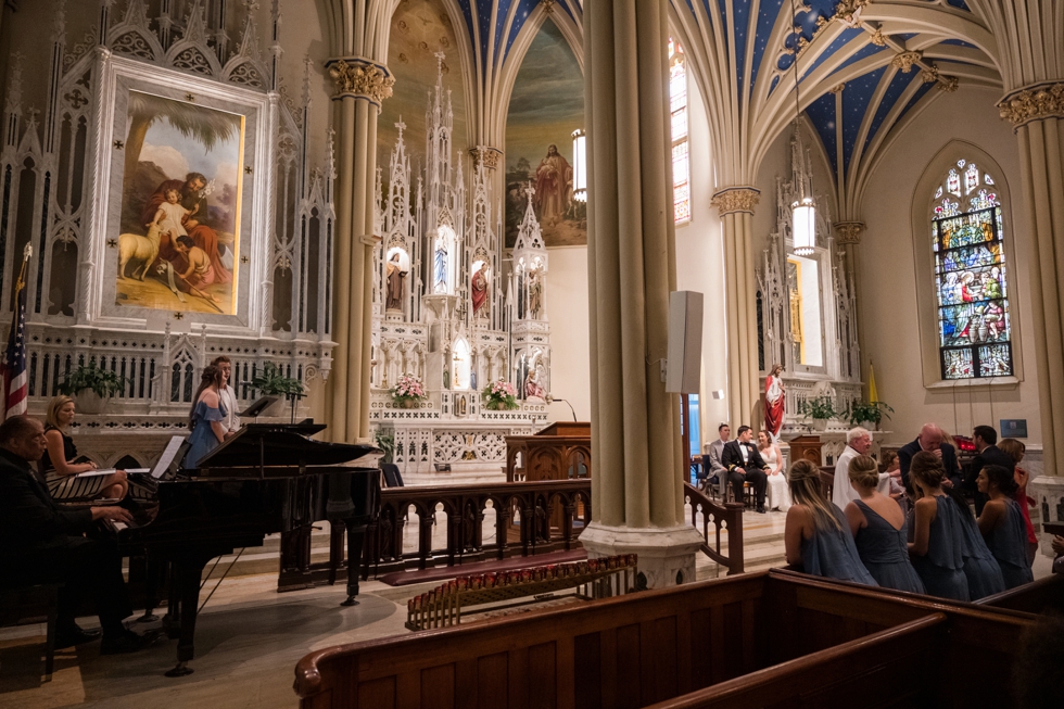 St Marys Annapolis wedding ceremony