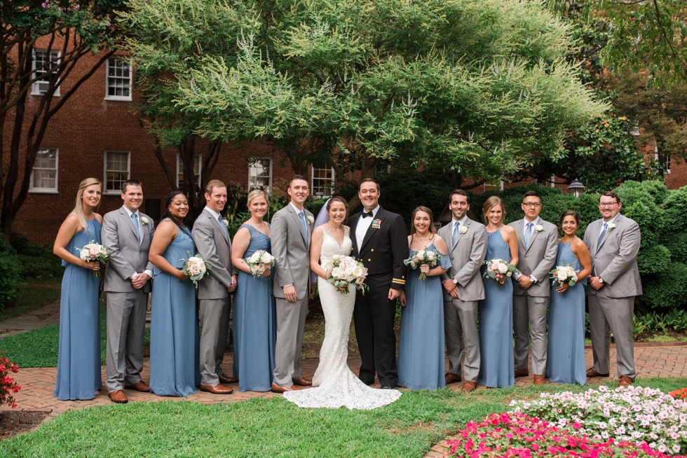 St Marys Annapolis wedding party photos