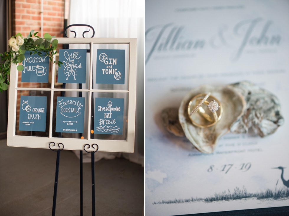 2hands Studio Annapolis waterfront hotel wedding