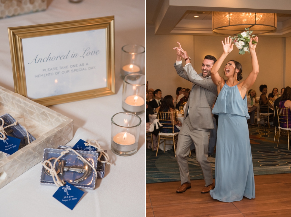 Annapolis waterfront hotel wedding 2hands Studio design