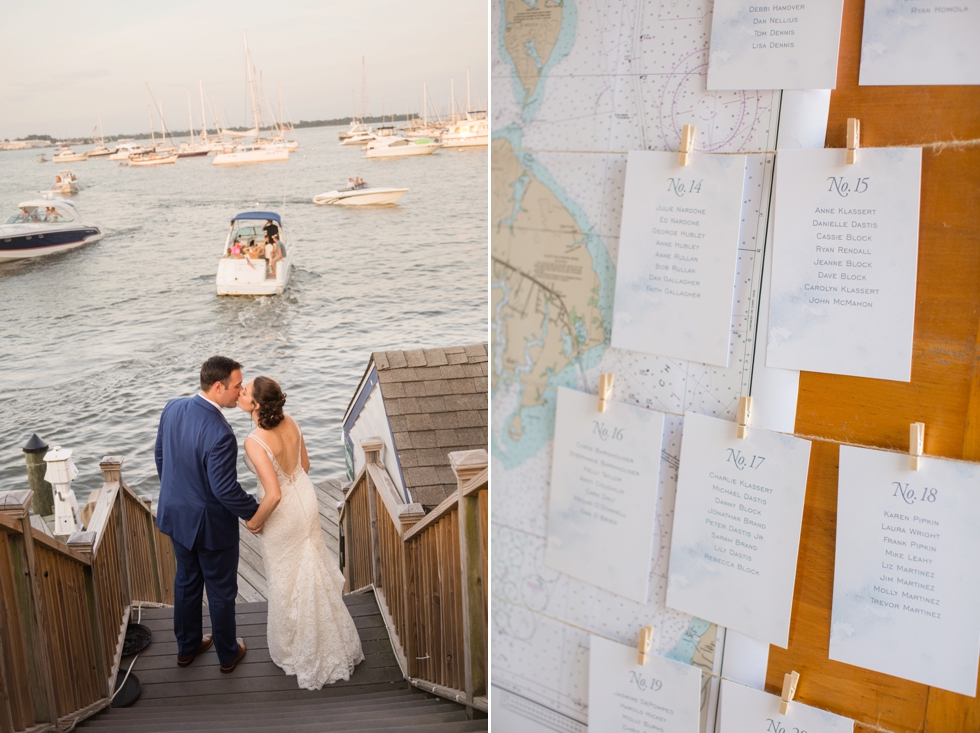 2hands Studio Annapolis waterfront hotel wedding decor