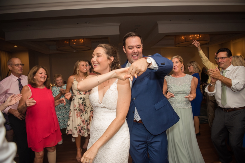 E. Anthony Weddings Annapolis waterfront hotel wedding reception