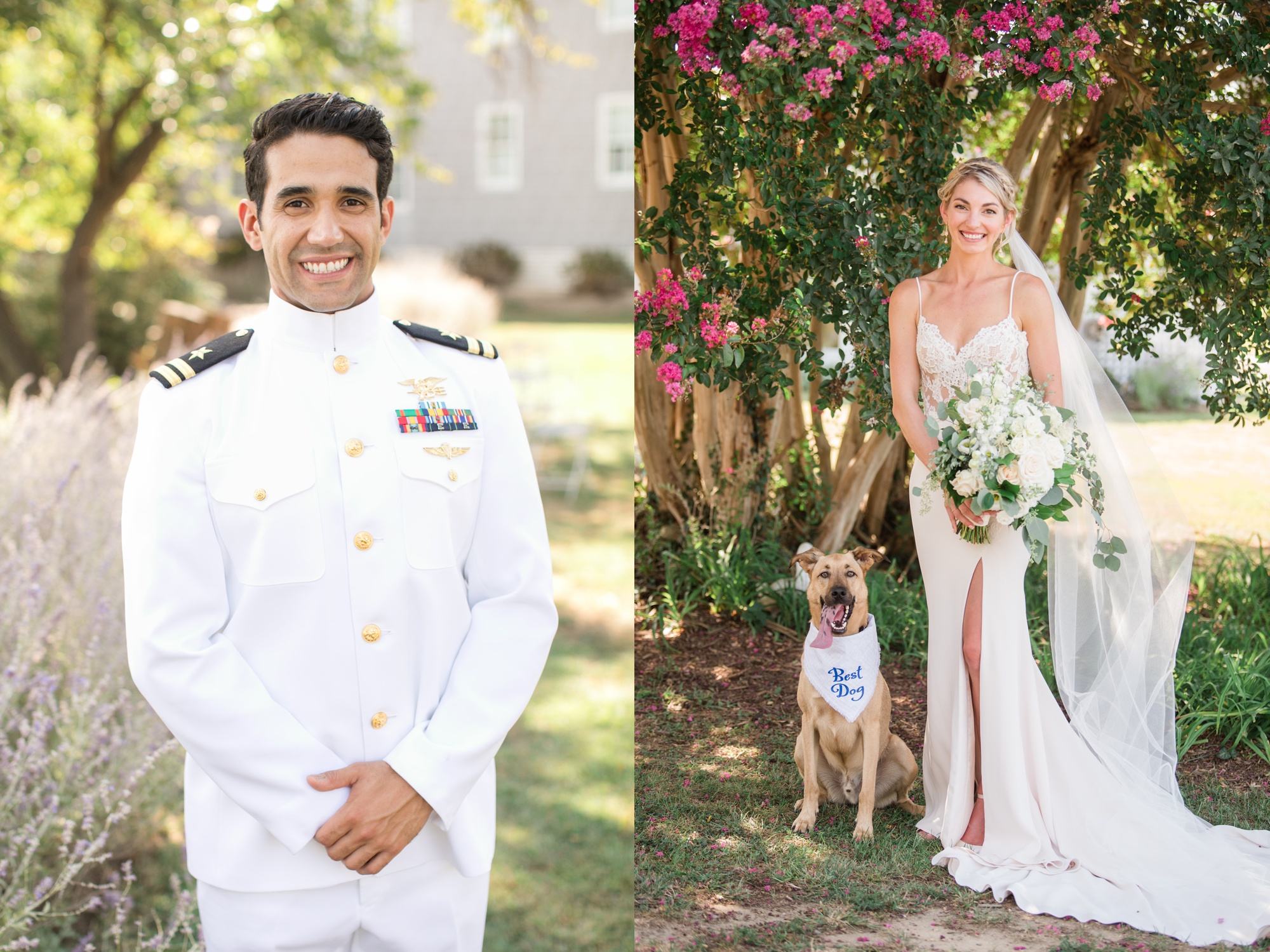 bride and groom at Cascia Vineyard