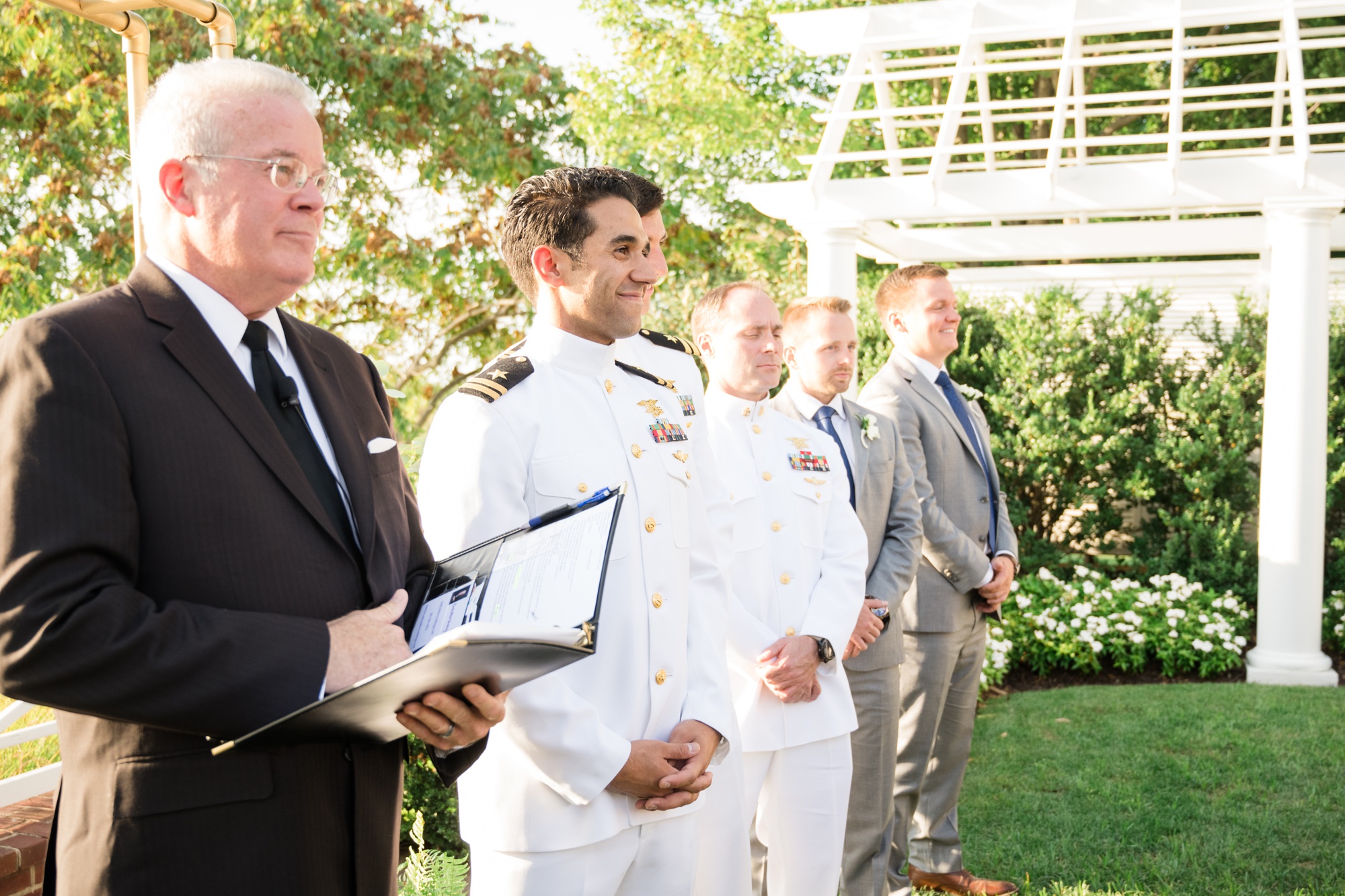 Chesapeake Bay Beach Club Beach House ceremony