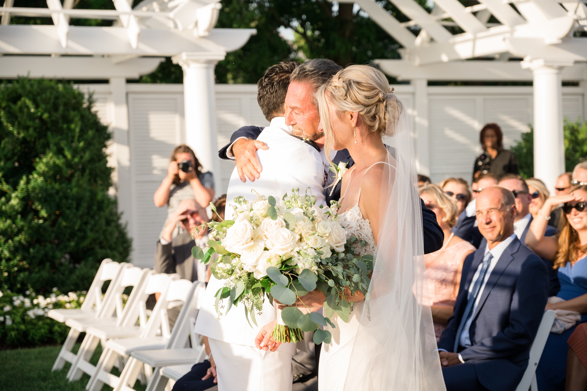 Chesapeake Bay Beach House ceremony