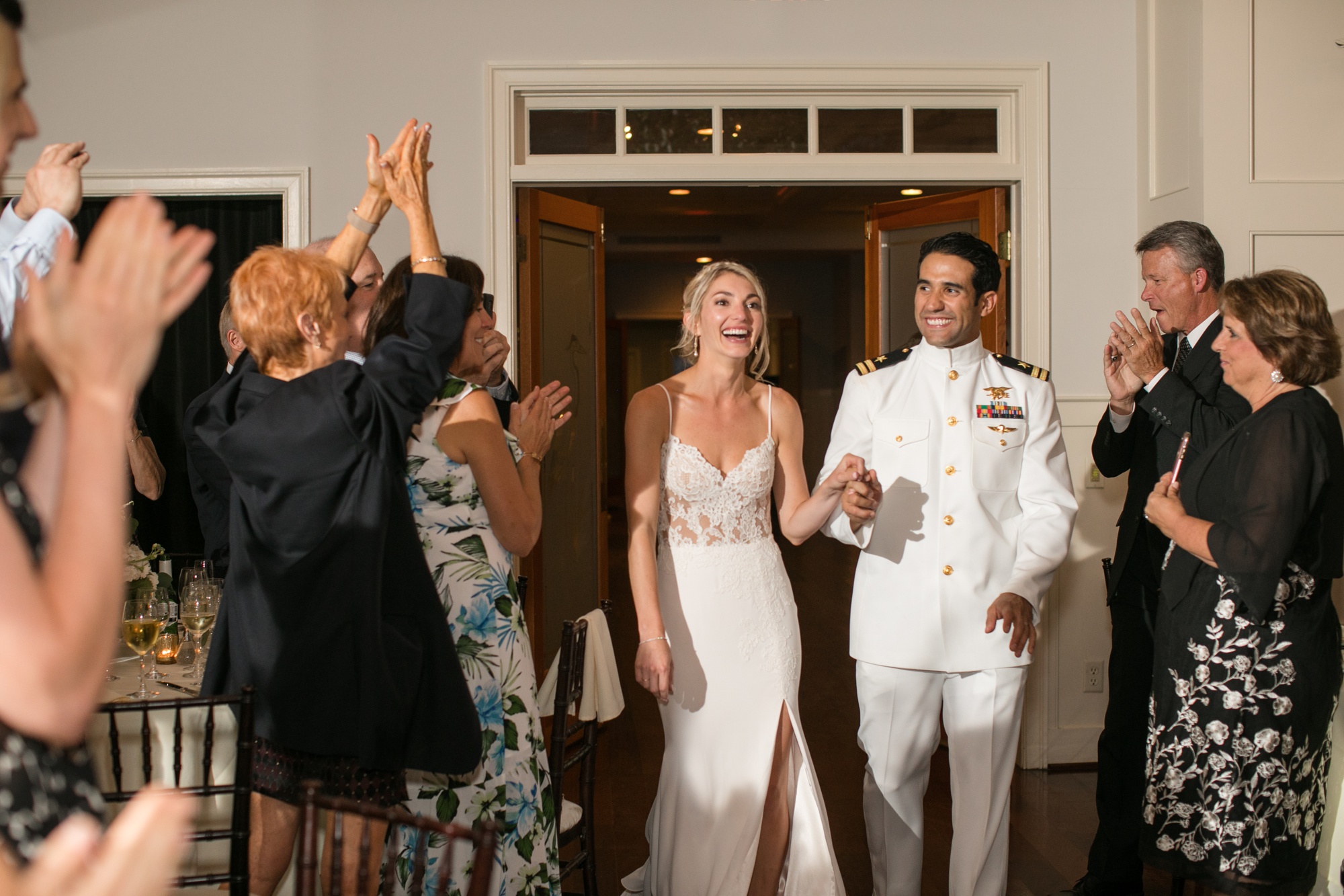 Beach House ballroom reception eastern shore wedding