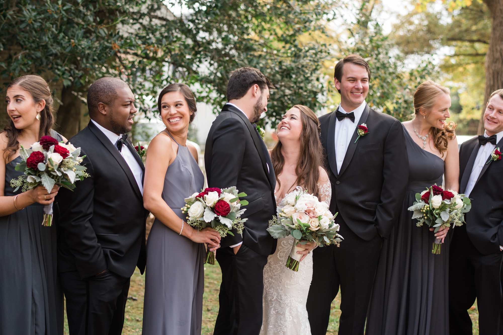 The Tidewater inn wedding party at Bullet House