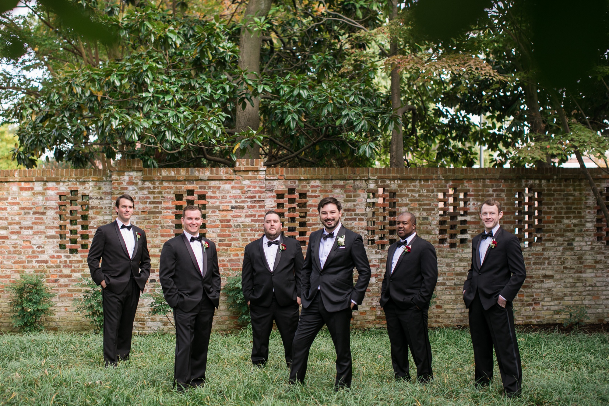 The Tidewater inn groomsmen photo