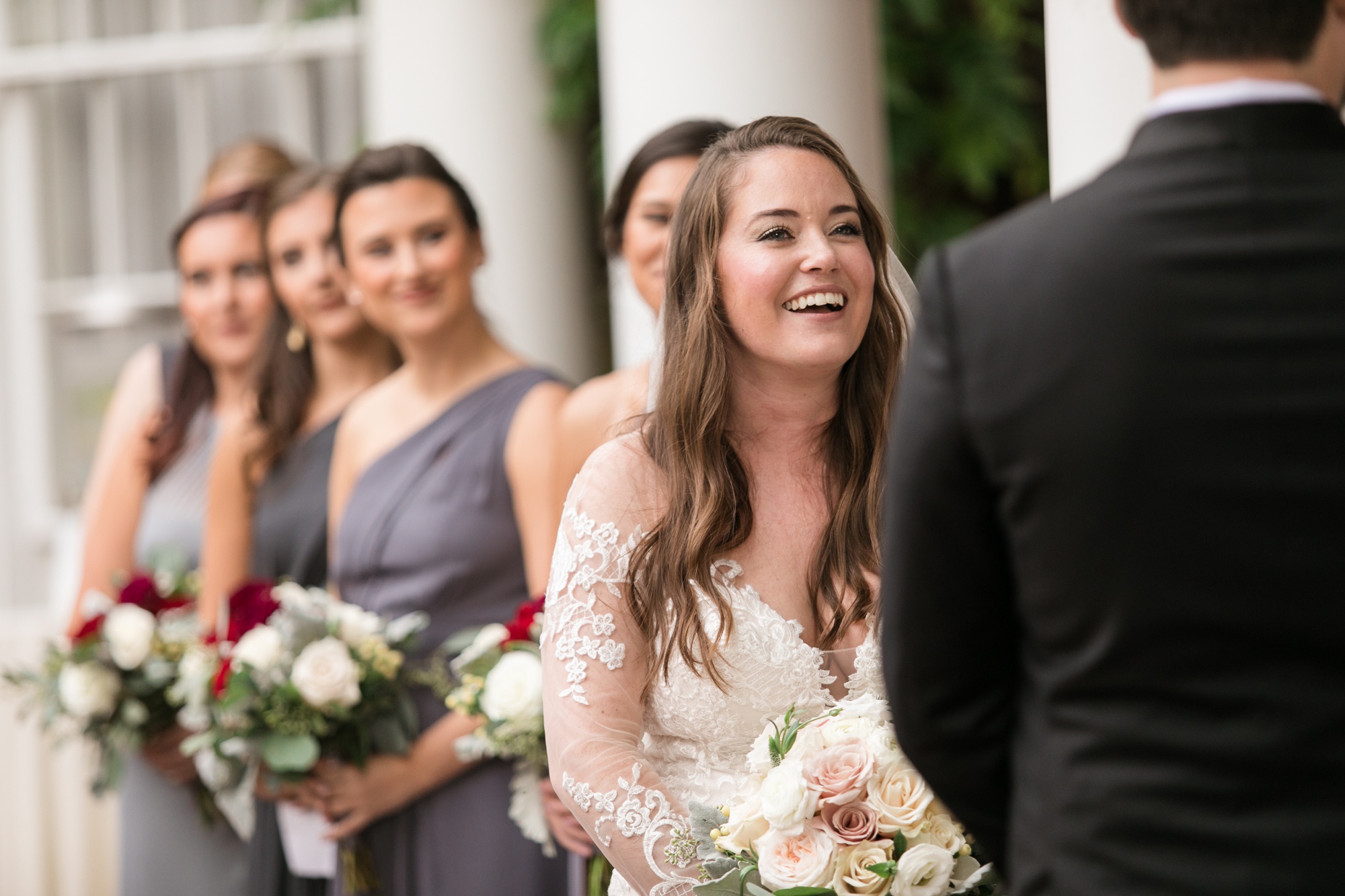 The Tidewater Inn outdoor wedding ceremony