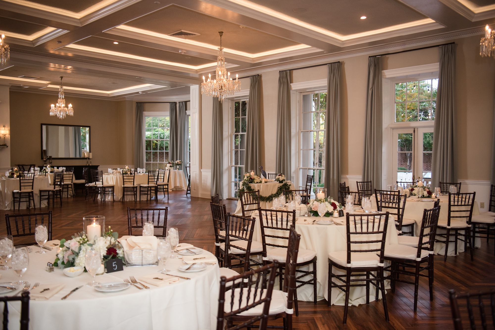 Crystal Ballroom Tidewater Inn Wedding