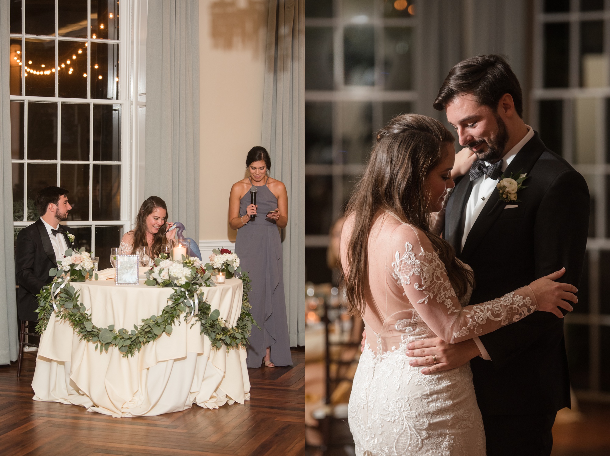 The Tidewater Inn first dance in crystal ballroom