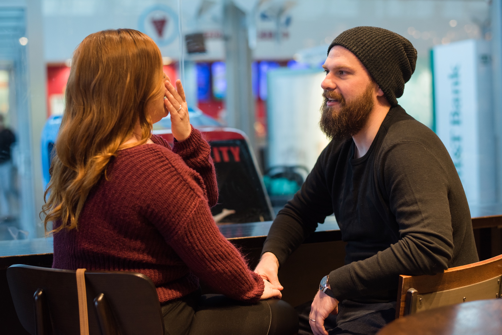 Bumble first date at Starbucks to married one year later