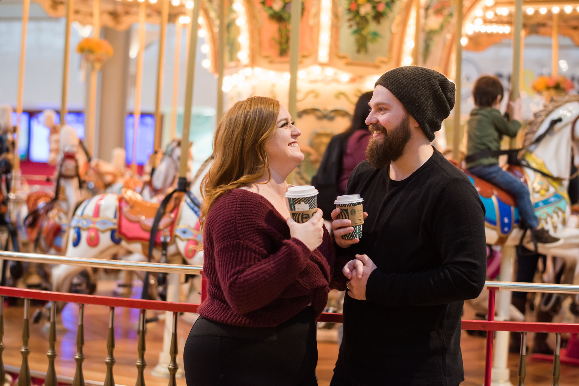 Columbia mall carousel Anniversary photo