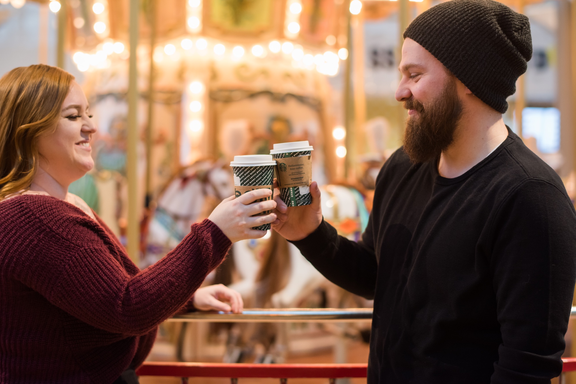 Starbucks first date to wedding