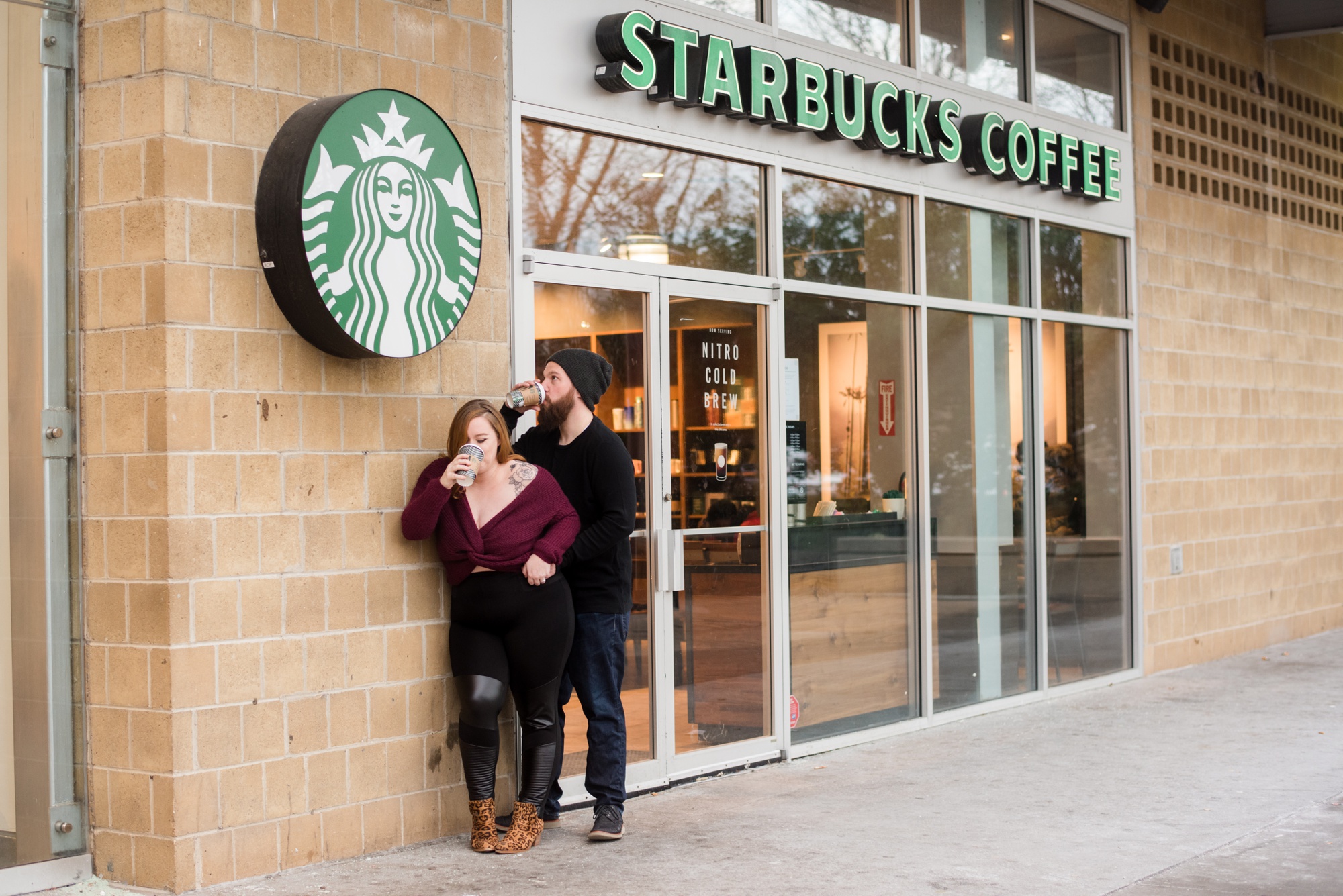 First Starbucks date to one year anniversary photos