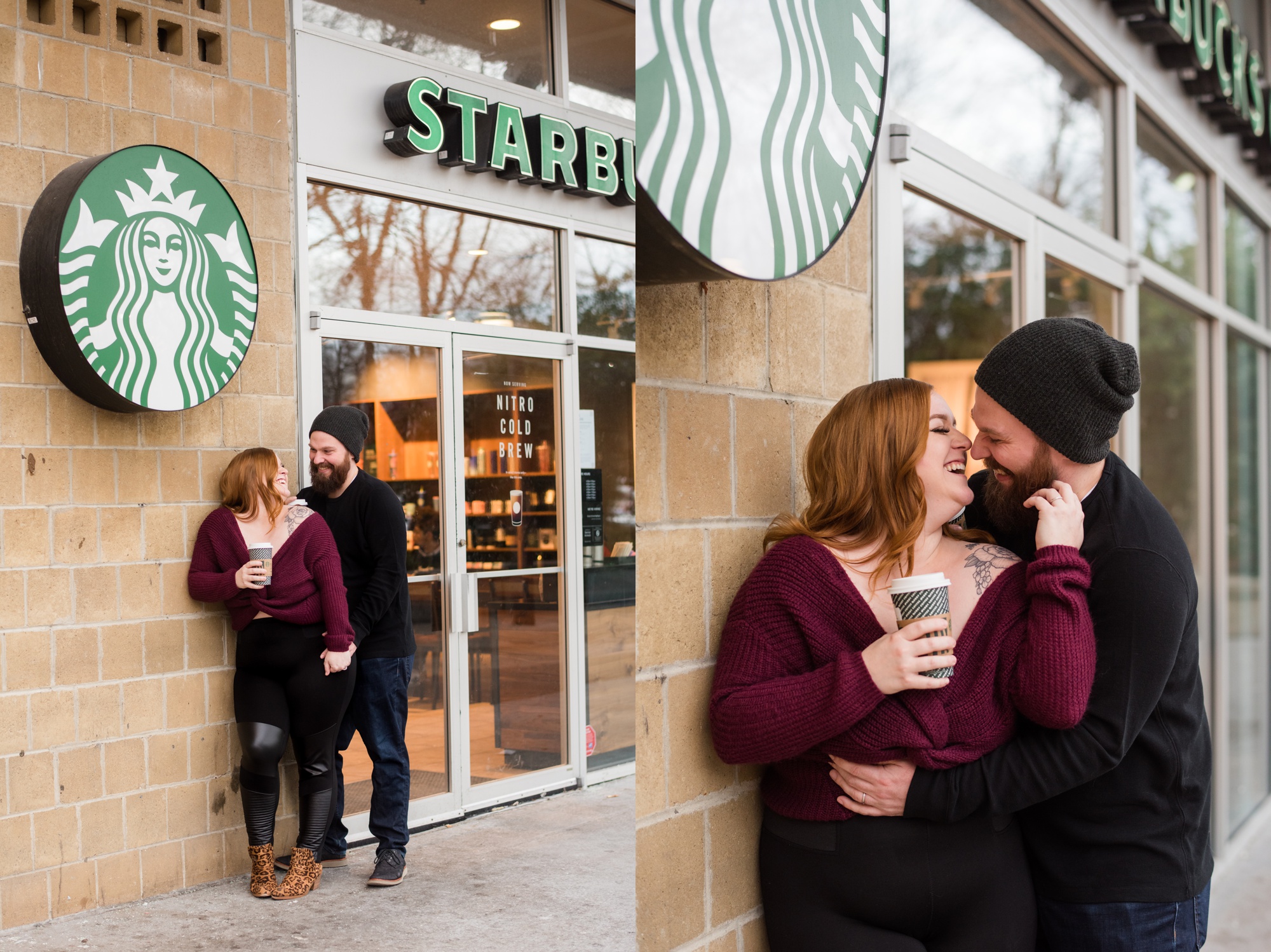 First Starbucks date to one year anniversary photos