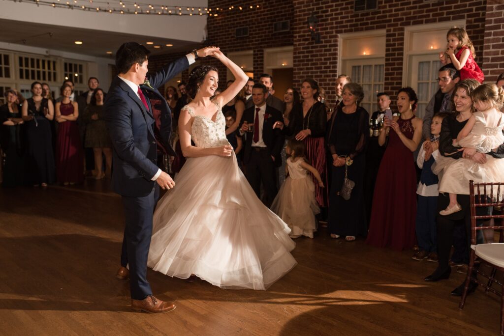 Governor Calvert House Wedding first dance