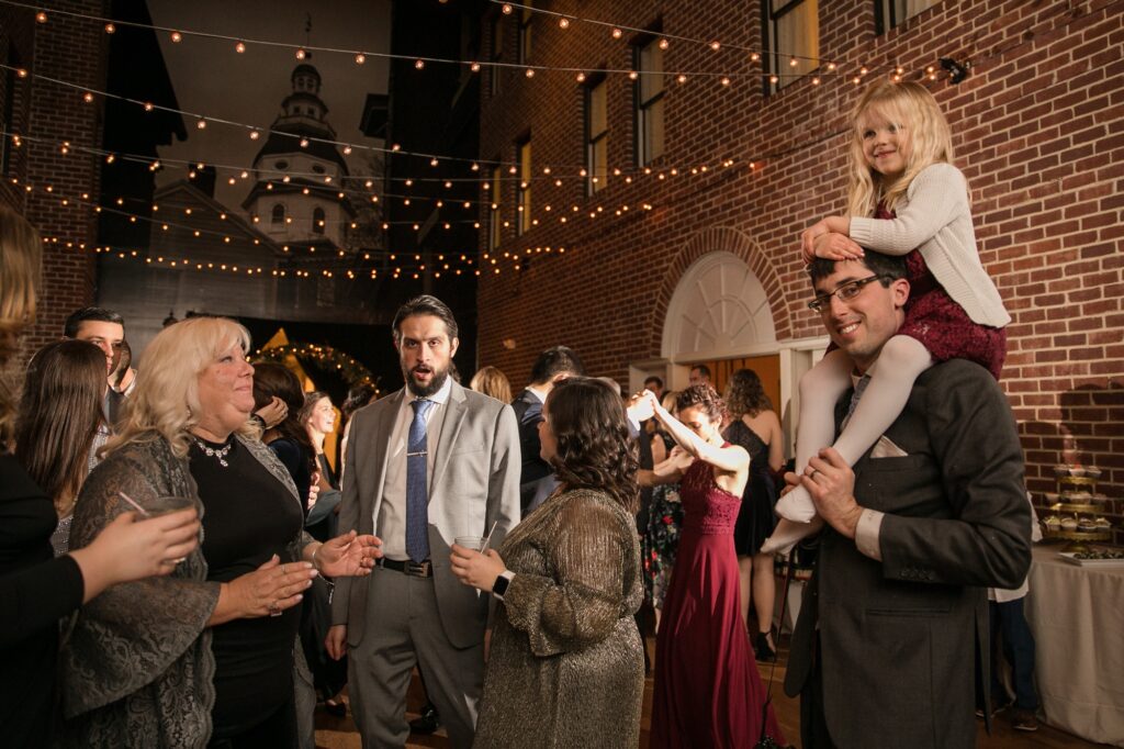 Historic Inns of Annapolis Wedding reception dancing