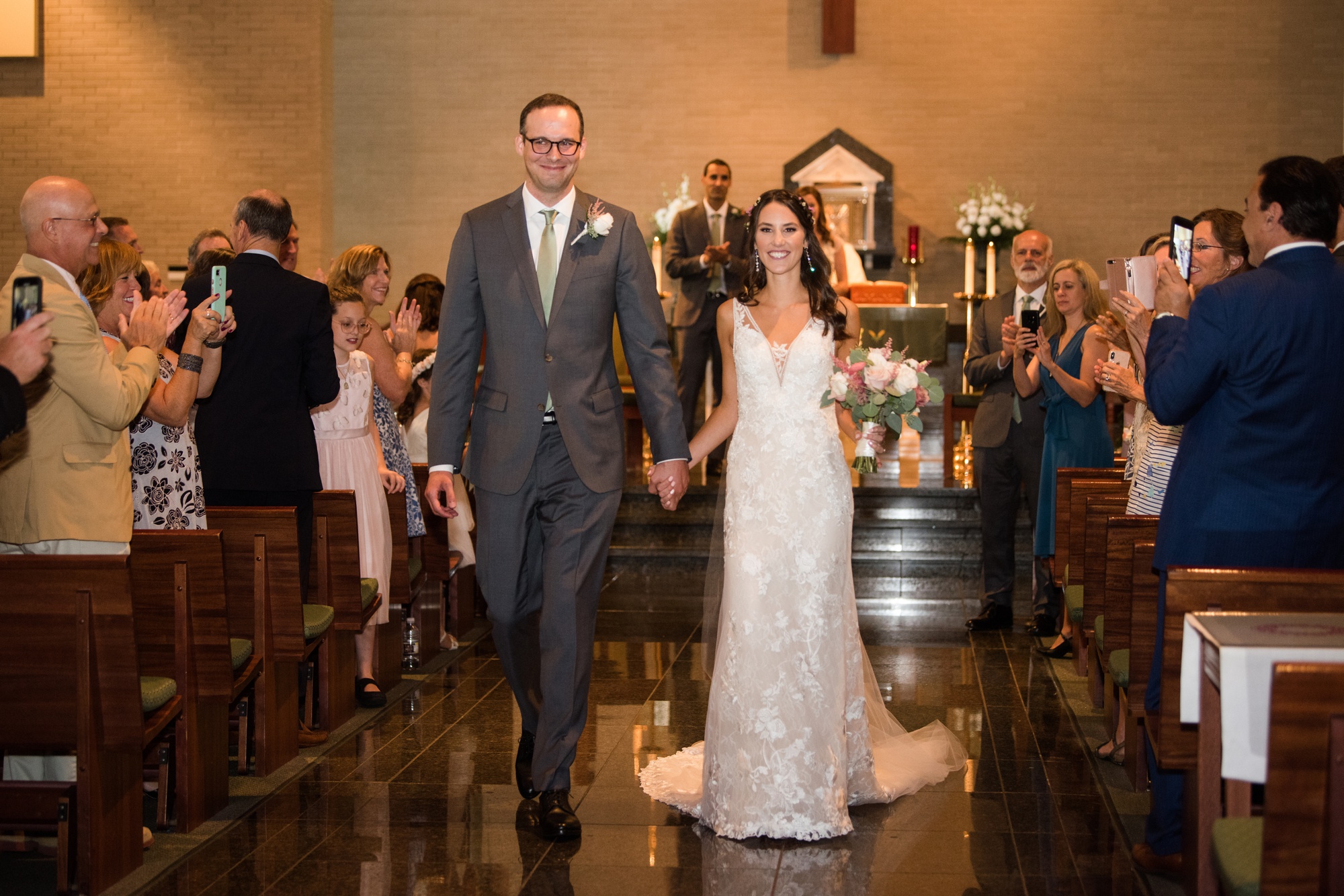 Annapolis indoor wedding ceremony