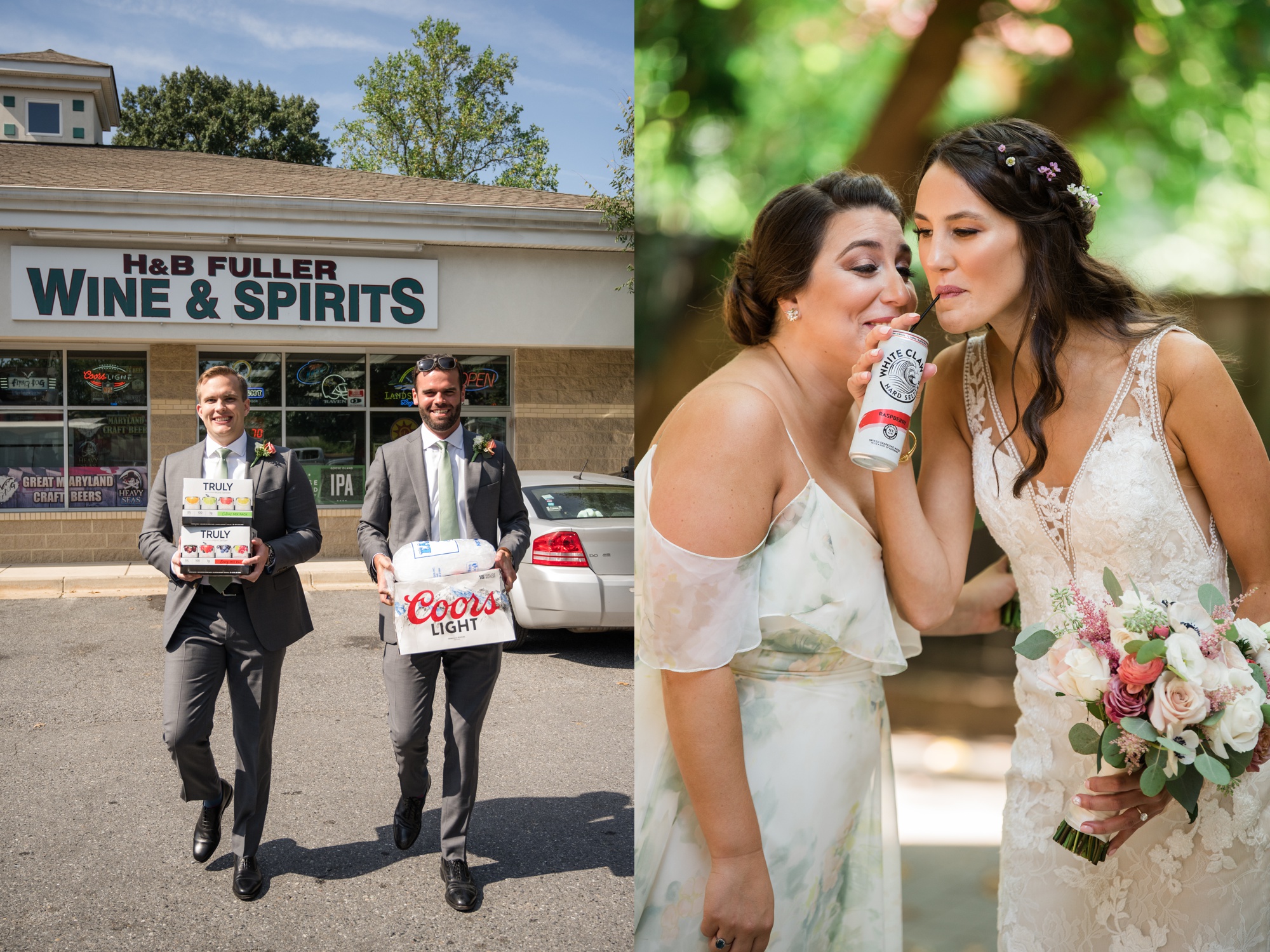 Annapolis wedding party photos