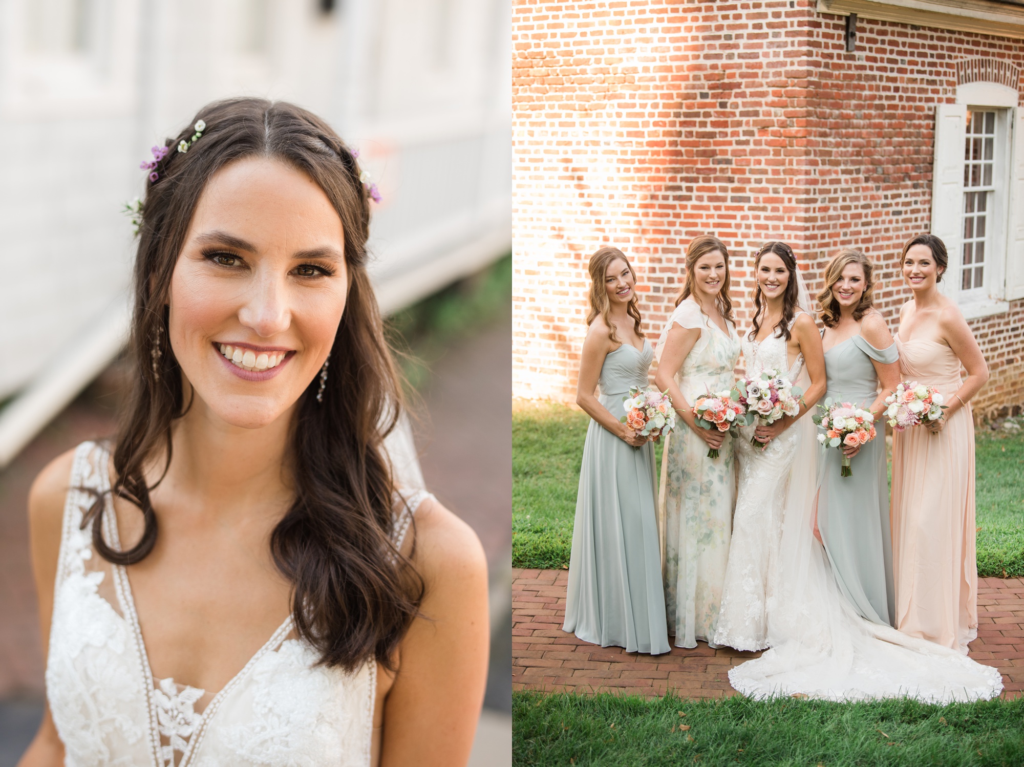 Historic Inns of Annapolis wedding party photos