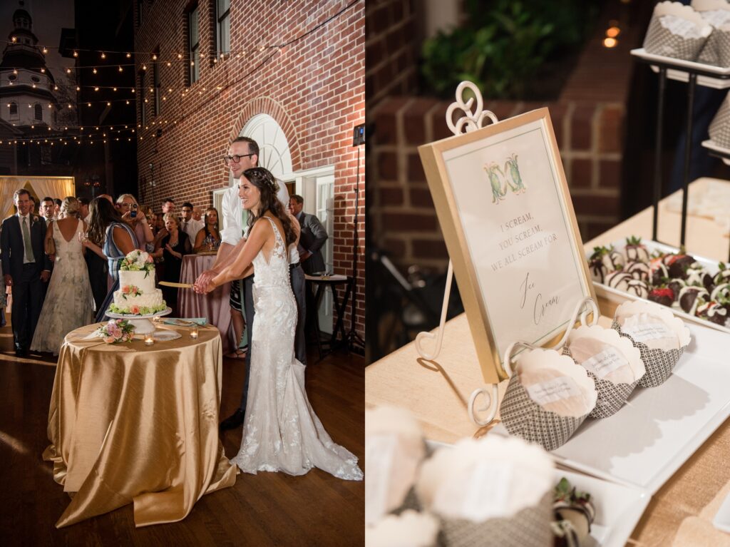 Historic Inns of Annapolis wedding reception
