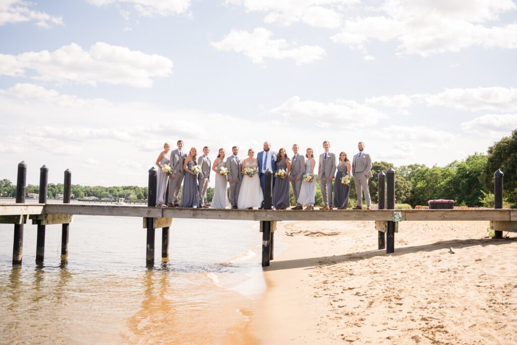 Chesapeake Bay Foundation - Annapolis Waterfront Wedding Party