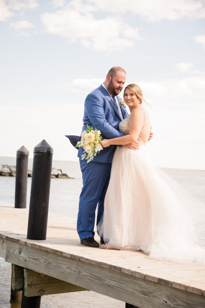 Chesapeake Bay Foundation - Annapolis Waterfront Wedding Couple