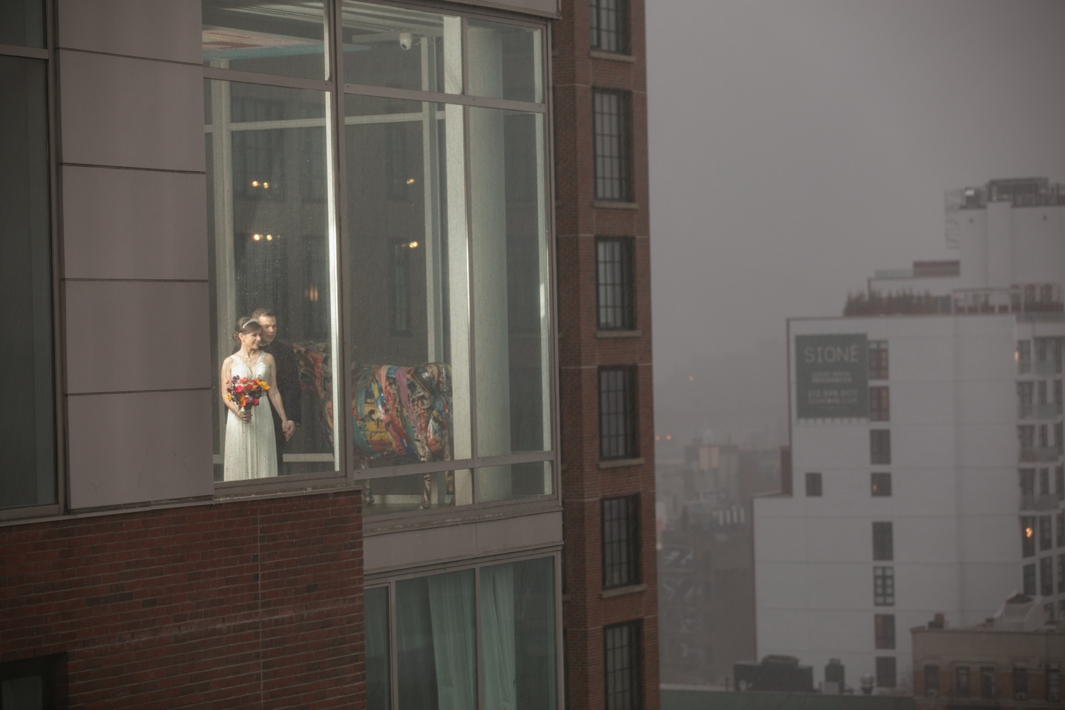 Hotel Indigo NYC Wedding photographer