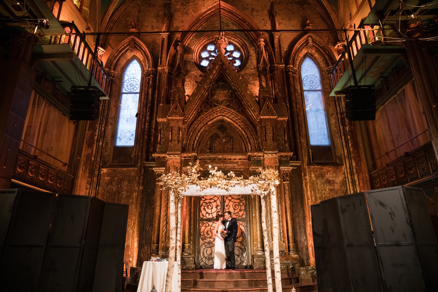 Angel Orensanz Foundation wedding photographs