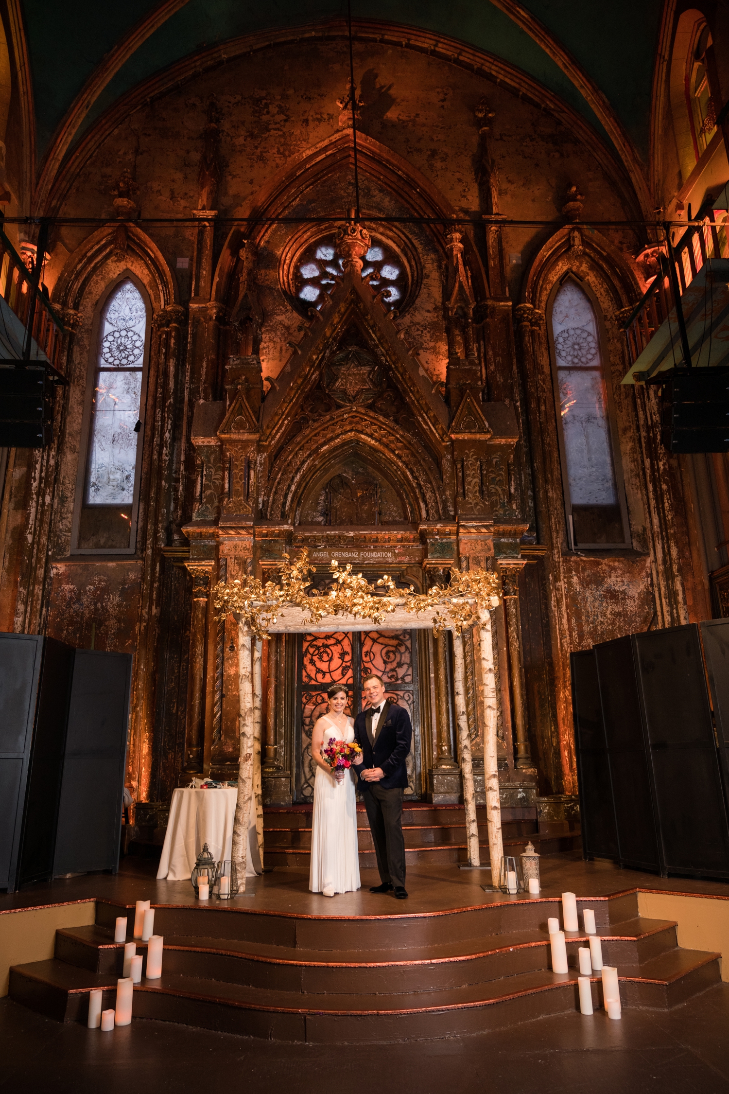 NYC wedding photographs at Angel Orensanz