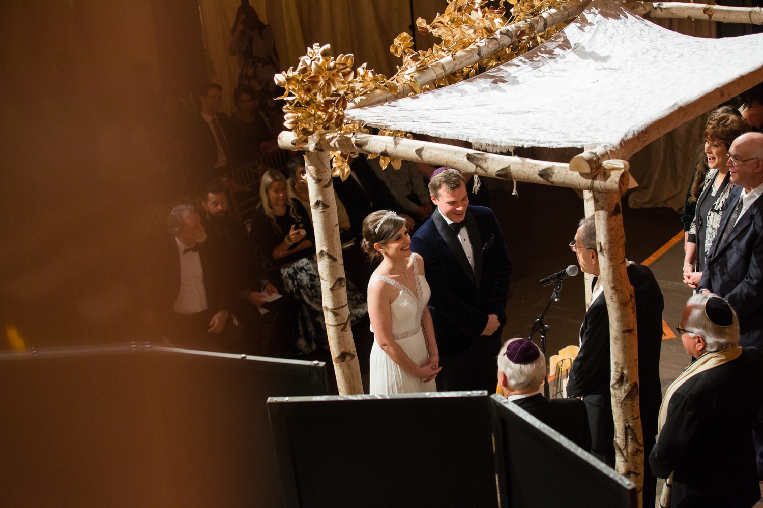 NYC wedding ceremony at Angel Orensanz