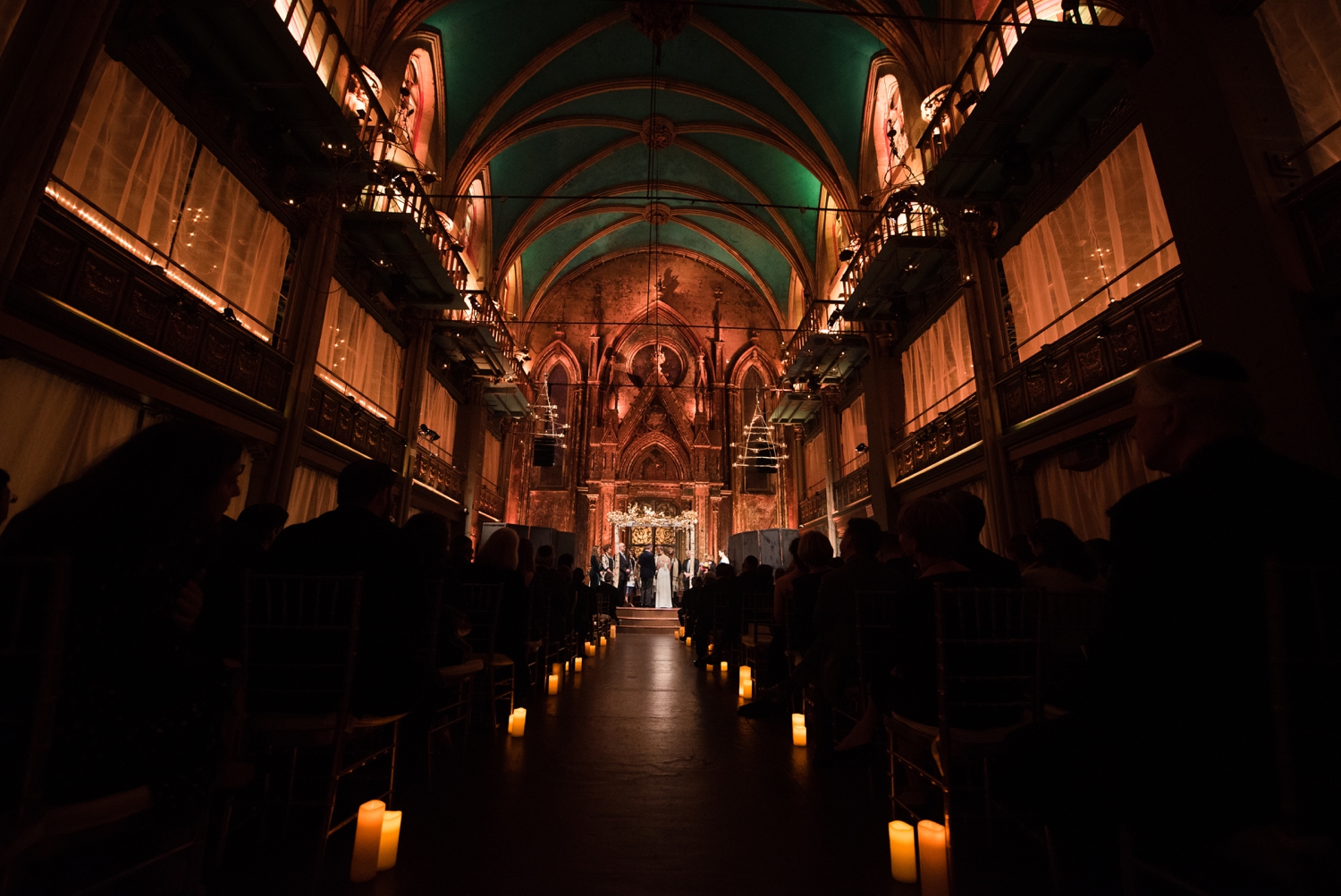 NYC wedding ceremony at Angel Orensanz