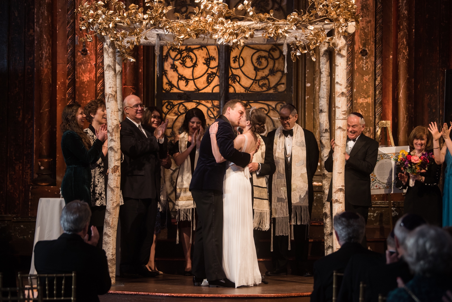 NYC wedding ceremony at Angel Orensanz