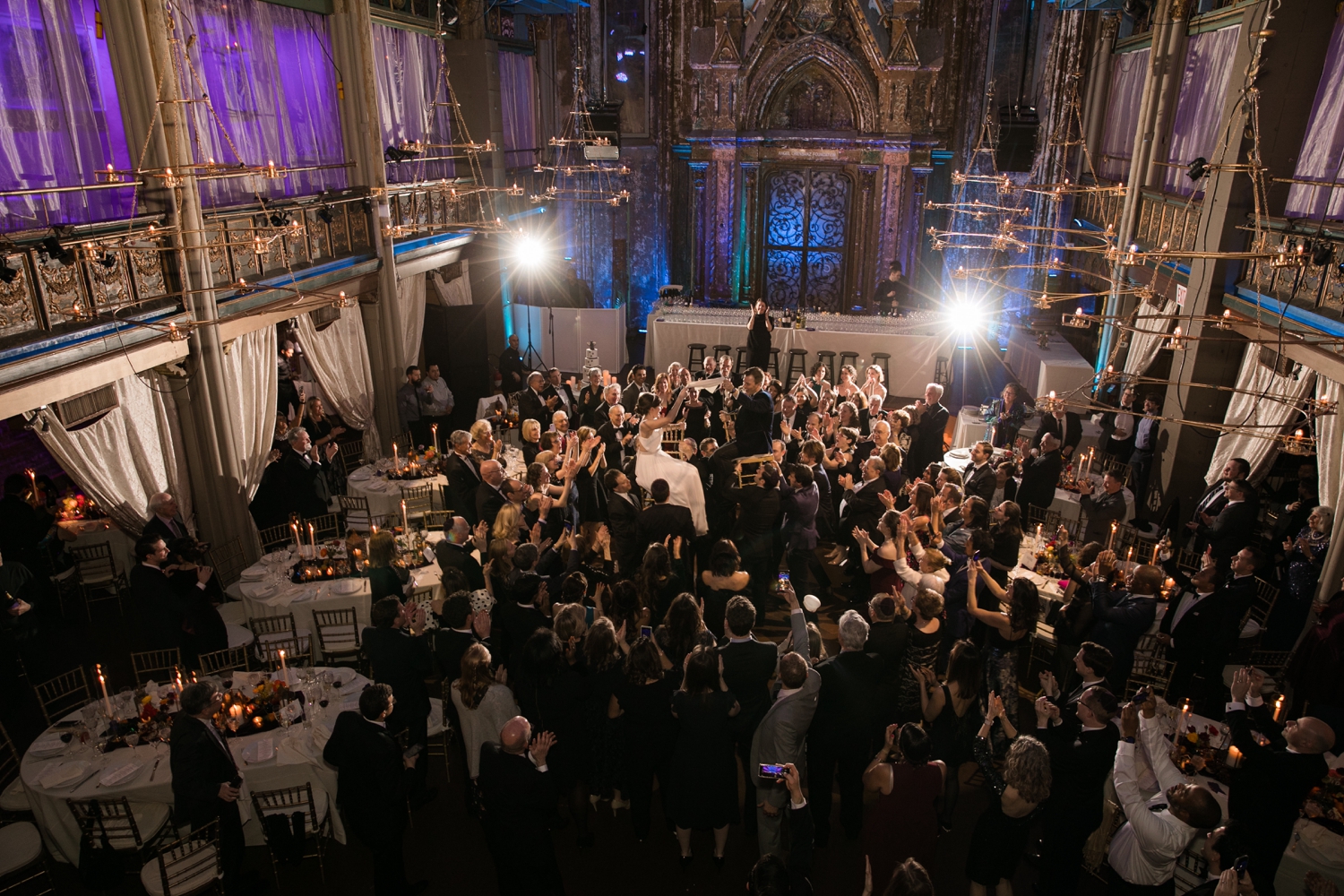 NYC Angel Orensanz Wedding reception