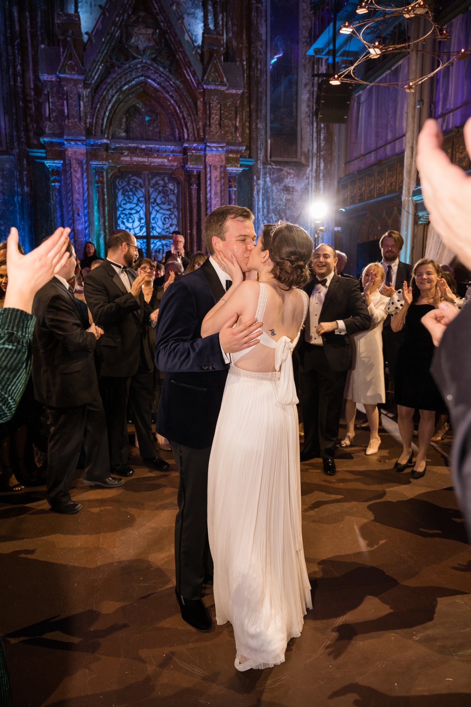 NYC Angel Orensanz Wedding reception